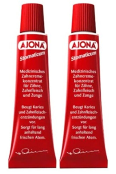 Ajona Stromatikum Diş Macunu 25mlx2 Adet