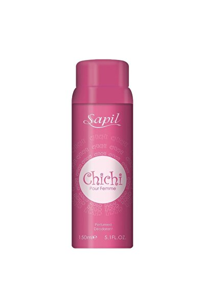 sapil مزيل عرق للجسم شيشي بور فيم للنساء - 150 مل، رائحة تدوم طويلاً