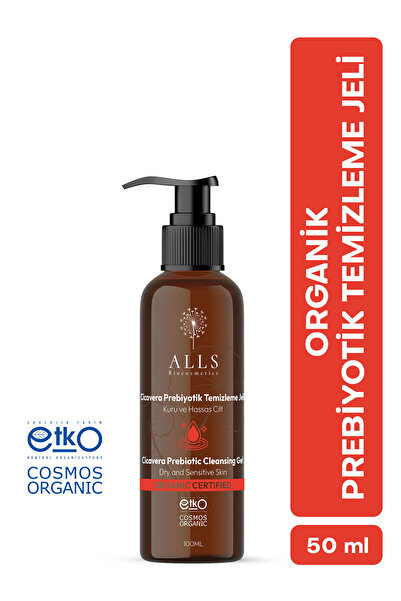 Alls Biocosmetics Organik Cicavera Prebiyotik Temizleme Jeli 100 ml