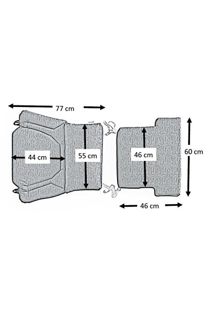 vavonni Sallanan Sandalye Minderi