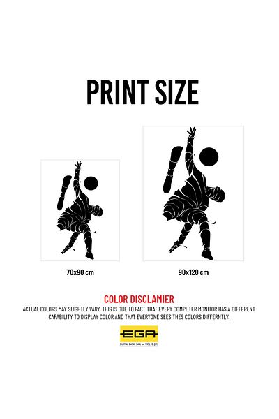 EGA Football Wall Sticker ()