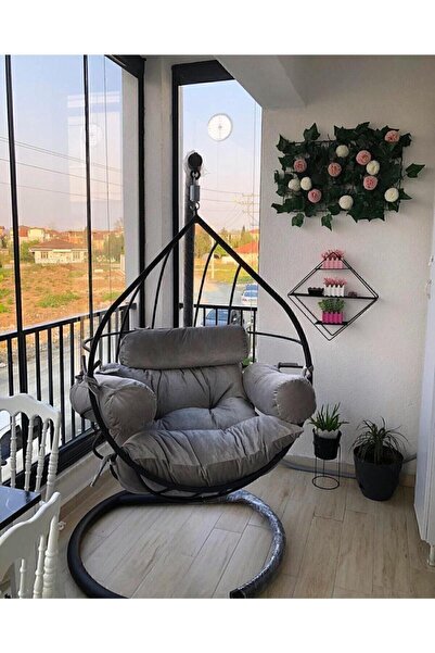 Lider Damla Bahçe Balkon Salıncağı Tek Kişilik