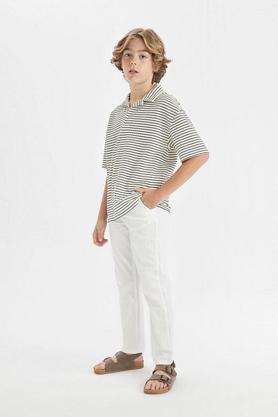 DeFacto Boy's Standard Leg Line Look Παντελόνι C2981A824SM