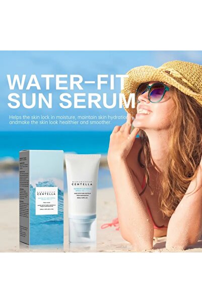 SKIN1007 SKINMadagascar Centella Hyalu-Cica Water-Fit Sun Serum Twin Pack (50ml*2)