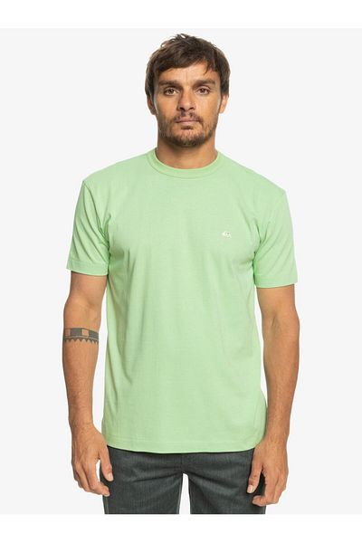 Quiksilver Essentials Men's Green Crew Neck T-shirt