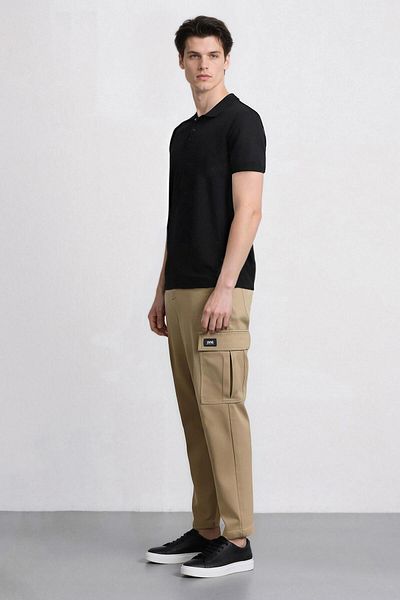 DeFacto Pantaloni de vară cu croiala relaxată, cu buzunare cargo, picioare drepte D5967AX25SP