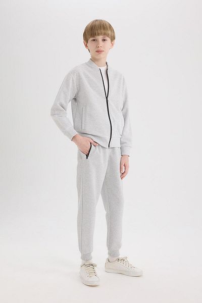 DeFacto Αγόρι με φερμουάρ Pique Basic Sweatpants B5755a824sp