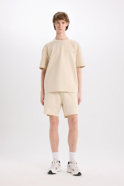 DeFacto Slim Fit Στενός Γόνατος Βασικό Ίσιο Σορτς B8674AX25SP