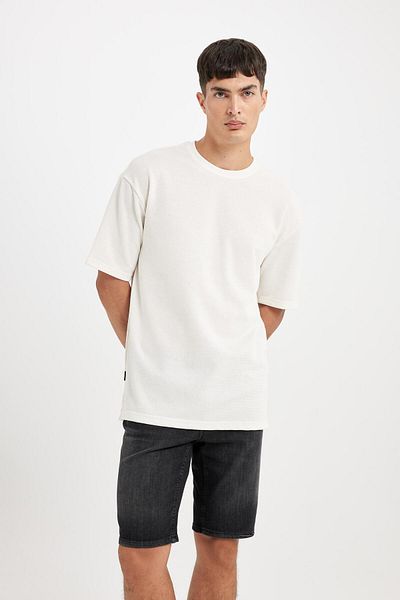 DeFacto Σορτς Jean Bermuda - Regular Fit D3960AX24SM
