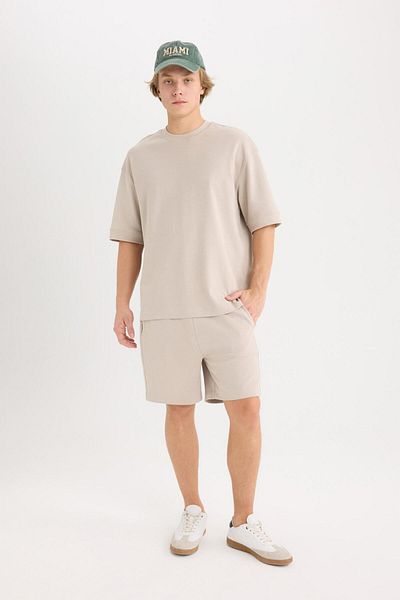 DeFacto Regular Fit Straight Leg Shorts D9769Ax25Sm