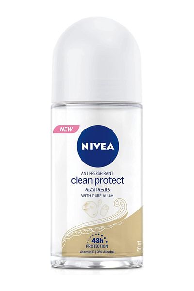 NIVEA مزيل عرق رول أون 50 مل بخلاصة الشبة 1 قطعة