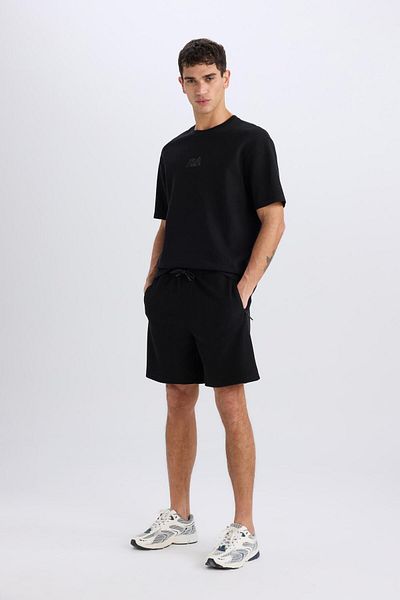 DeFacto Regular Fit Flat Leg Pocket Basic ίσιο σορτς B8792ax25sm