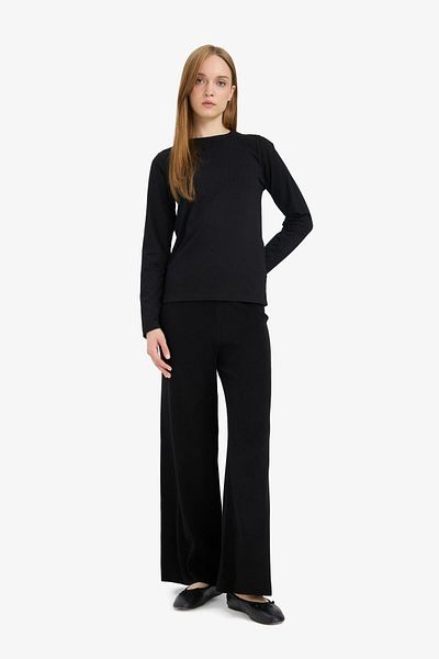 DeFacto Pantaloni largi Relax Fit V0088AZ25WN