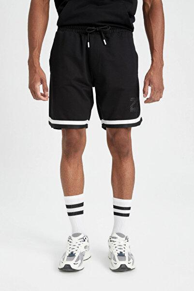 DeFacto Bavlněné šortky s krátkými nohavicemi - Fit Standard Z5602az23sp