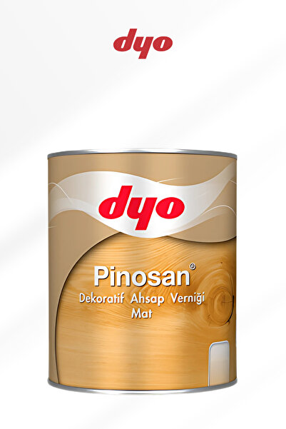 Dyo Pinosan Dekoratif Ahşap Verniği Mat - (0,75 Lt - 2,5 Lt) İç & Dış Mekan Kullanımına Uygun