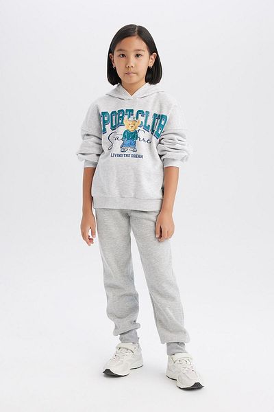 DeFacto Pantaloni de sport de bază pentru fete D7009a824wn