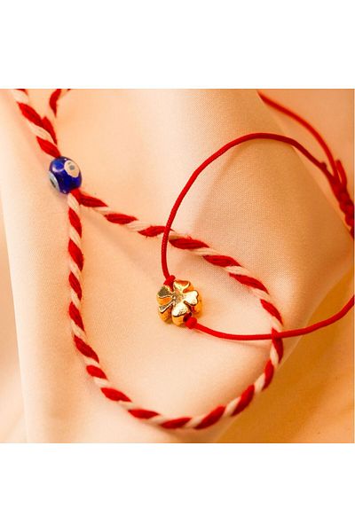 Aqua Di Polo 1987 Women's Red Martenitsa Bracelet