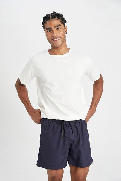 DeFacto Short-Length Swim Shorts with Mesh Lining X2955Az24Hs