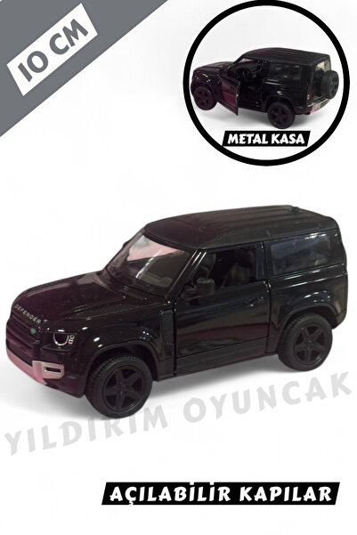 YILDIRIM OYUNCAK Çek Bırak Diecast Model Araba 10 cm - Spor Jeep Arabası Meta...