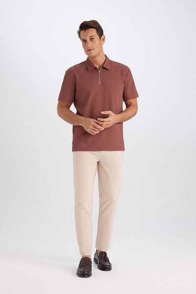 DeFacto Pantaloni de vară Jogger cu picior drept, care se întind în toate direcțiile B7520AX25SP