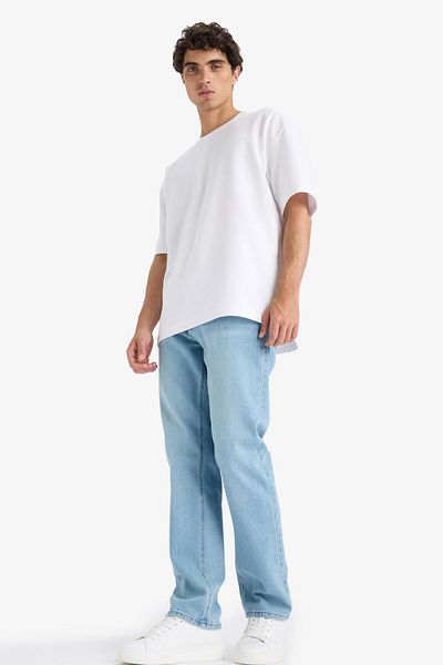 DeFacto Sergio Regular Fit Regular Fit Pantaloni de blugi cu talie normală F2979AX25AU