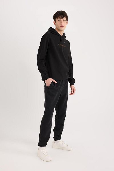 DeFacto Pantaloni de sport cu fermoar și șireturi cu talie elastică - B3657ax24sp