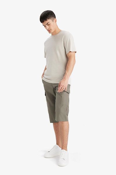 DeFacto 100% Cotton Regular Fit Capri E5363Ax25Sm