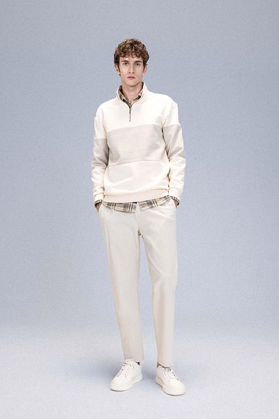 DeFacto Παντελόνι Chino Canvas Tapered Fit με τσέπη C9443ax24au