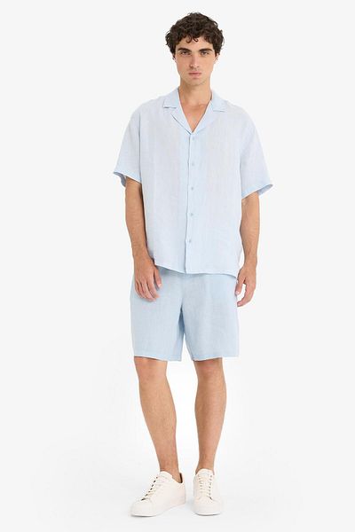 DeFacto Pantaloni scurți Bermuda 100% in Relax Fit F4599AX25HS