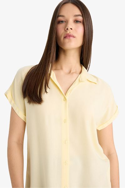 DeFacto Regular Fit Short Sleeve Shirt N7819az24sp