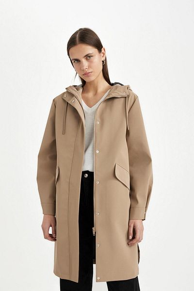 DeFacto Αδιάβροχο αδιάβροχο Relax Fit Hooded A6367ax23au