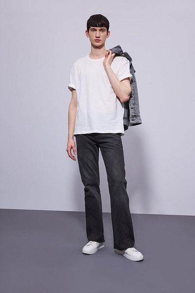 DeFacto Wide Leg Flayer Fit Jean Kalhoty - B8325ax24sm
