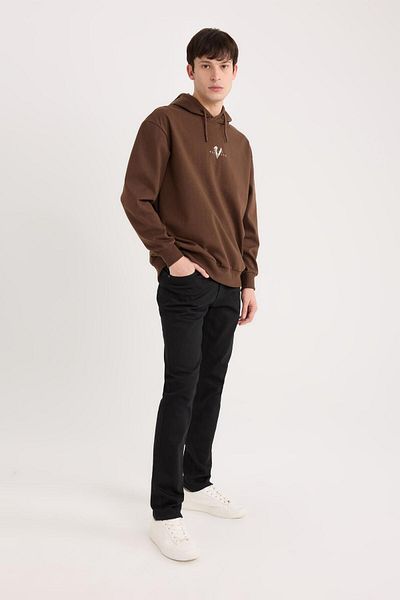 DeFacto Pantaloni Pedro Slim Fit Jean - Croială relaxată