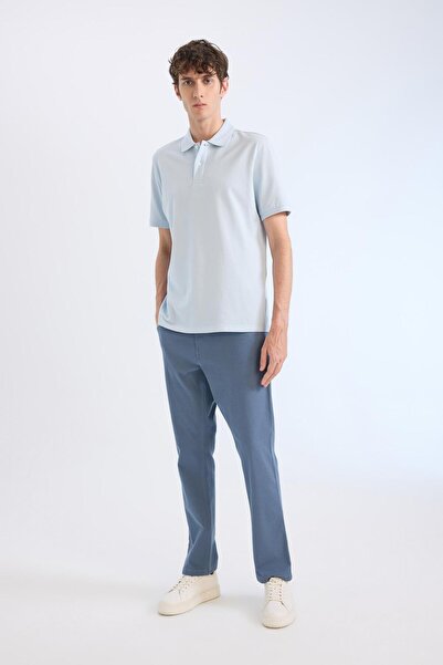 DeFacto Slim Fit Dar Kesim Chino Kanvas Pantolon C2401ax24sp
