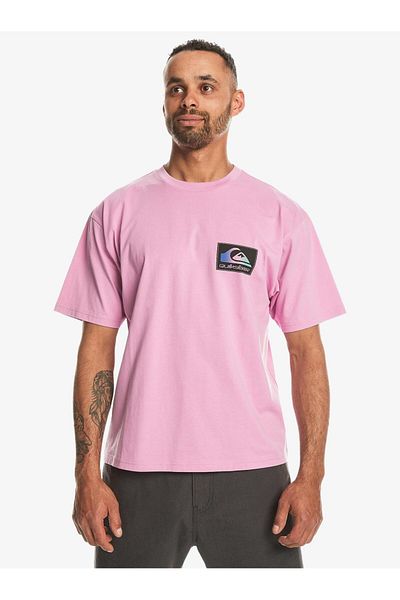 Quiksilver Back Flash Ss Erkek Pembe Günlük Stil T-shirt Eqyzt07605-pmp0