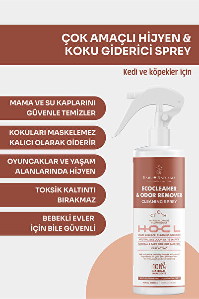 Kahu Naturals Spiritually Connected Mama Su Kabı Temizleme Spreyi, Koku Gider...