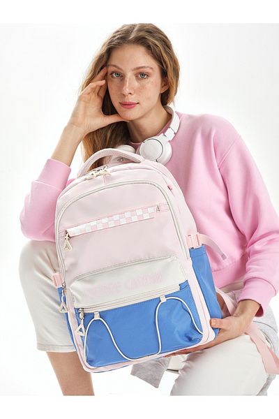 Pierre Cardin Unisex Children's Multi-Eye Backpack School Bag 07Pct183