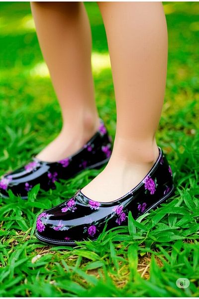 belixspor Booties Floral Garden and Agriculture Girls' Shoes 21-28 Purple