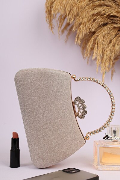 weem bag Elysara EB0711 | İNCİ SİM KELEBEK SAPLI ABİYE ÇANTA
