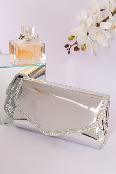 weem bag Elysara EB0118 |   GEANTĂ DE SEARĂ CU STRIPĂ DE SHOWPIST MIRROR