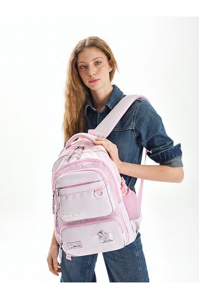 Pierre Cardin Unisex Children's Multi-Eye Backpack School Bag 07Pc1990