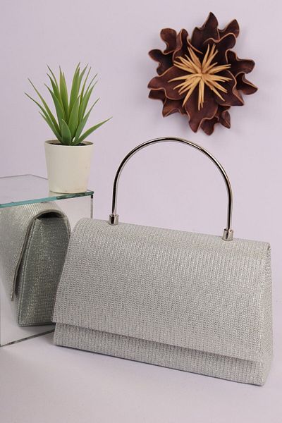 weem bag Geantă pentru femei Weembag cu mâner metalic cu dungi Madrid