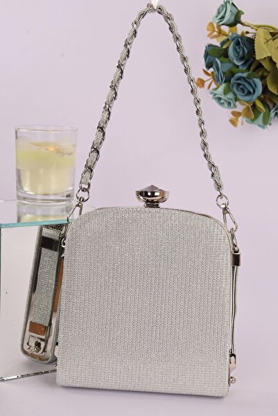 weem bag Elysara EB0151 | PRUGASTA CUPRA ELEGANTNA PLETENA TORBA SA RUČKOM