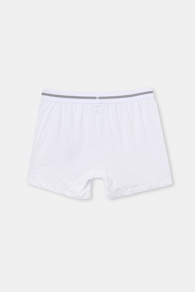 Dagi White Long Leg Modal Boxer