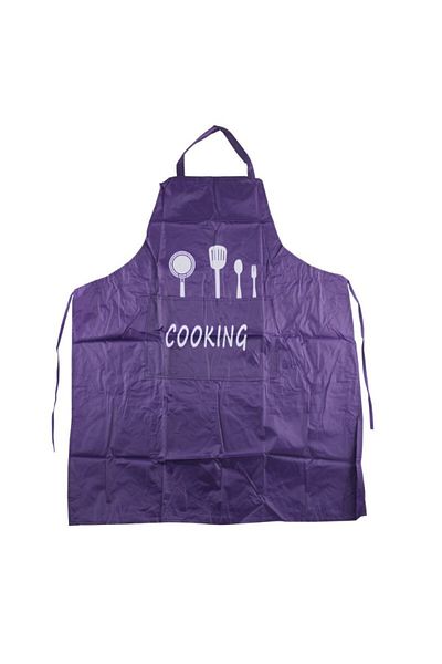 gogiva Șorț de bucătărie, unisex, violet, mărime universală, bumbac și poliester