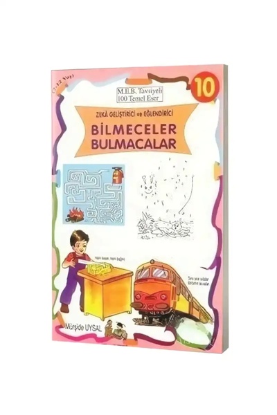 Uysal Yayınevi Bilmeceler Bulmacalar (10 KİTAP TAKIM) / Zeka Geliştirici Ve Eğlendirici (BÜYÜK BOY-8 YAŞ VE ÜSTÜ)