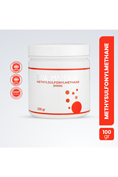 Raw Material Msm (METİLSÜLFONİLMETAN) 100 gr