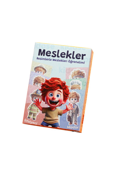 KİDOSE Kidose أنا أتعلم بطاقات المهن التعليمية