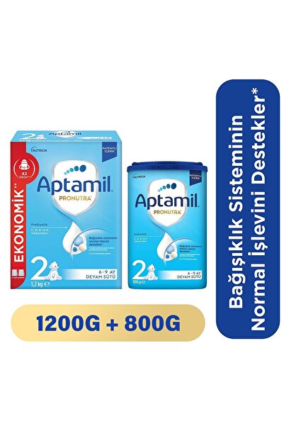 Aptamil 2 Pronutra Devam Sütü 2000 g 6-9 Ay