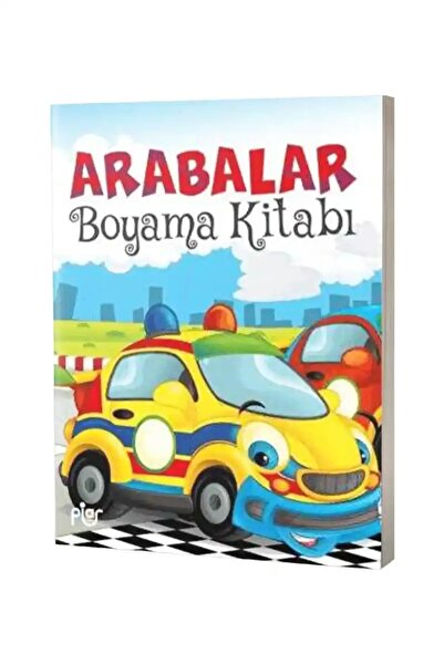 Piar Kids Arabalar Boyama Kitabı